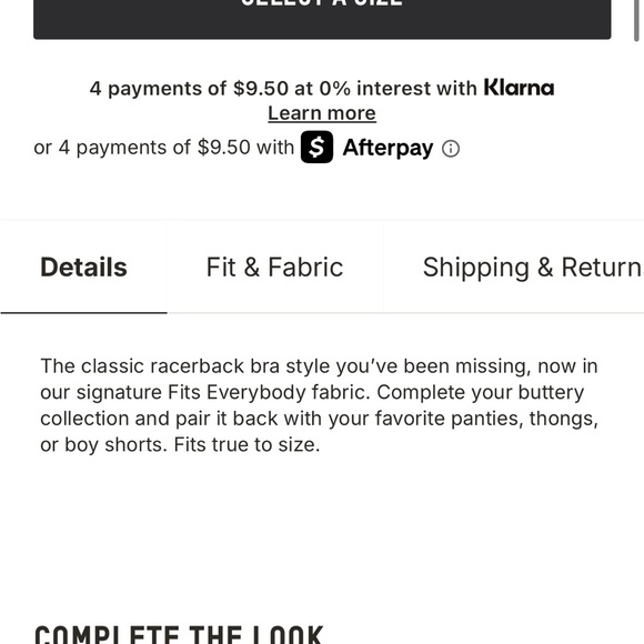 SKIMS FITS EVERYBODY RACERBACK BRALETTE ONYX - Picture 3 of 10